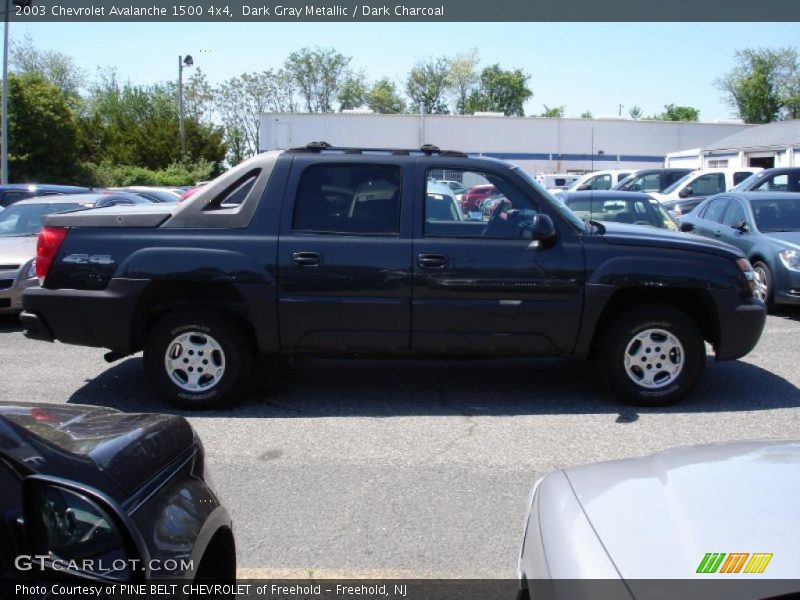 Dark Gray Metallic / Dark Charcoal 2003 Chevrolet Avalanche 1500 4x4