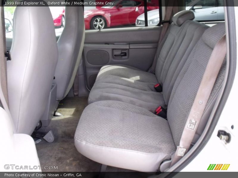 Oxford White / Medium Graphite Grey 1999 Ford Explorer XL