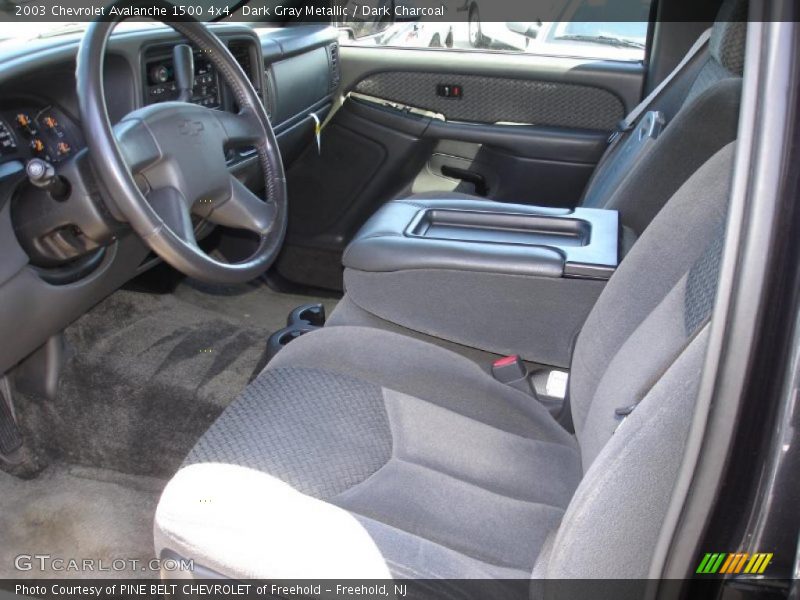 Dark Gray Metallic / Dark Charcoal 2003 Chevrolet Avalanche 1500 4x4