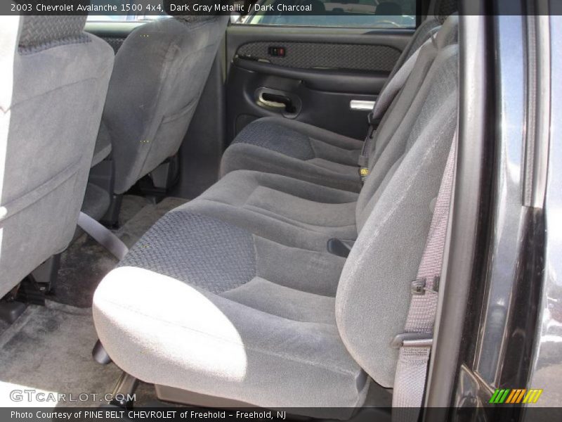 Dark Gray Metallic / Dark Charcoal 2003 Chevrolet Avalanche 1500 4x4