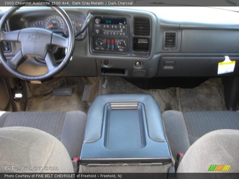 Dark Gray Metallic / Dark Charcoal 2003 Chevrolet Avalanche 1500 4x4