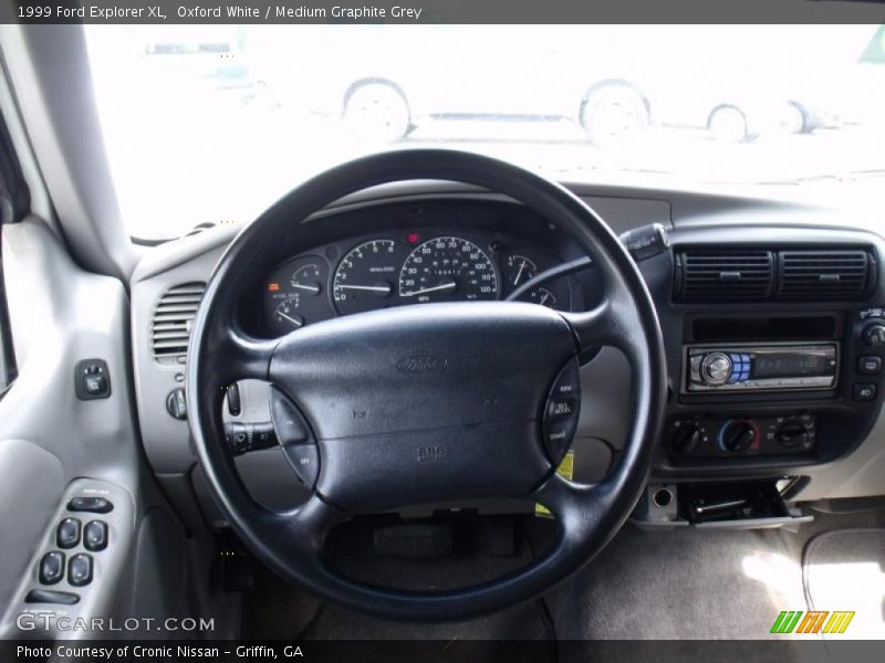 Oxford White / Medium Graphite Grey 1999 Ford Explorer XL