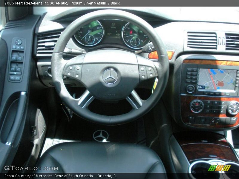 Iridium Silver Metallic / Black 2006 Mercedes-Benz R 500 4Matic