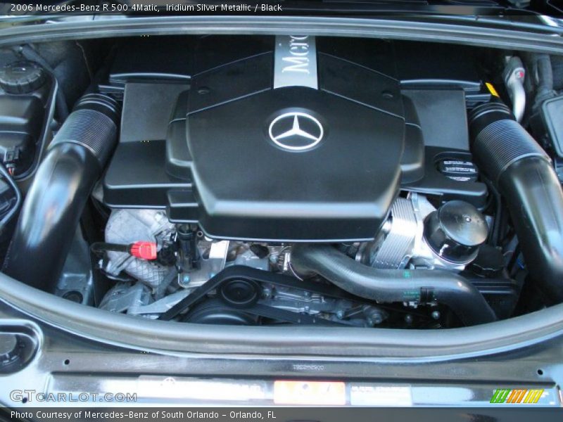 Iridium Silver Metallic / Black 2006 Mercedes-Benz R 500 4Matic