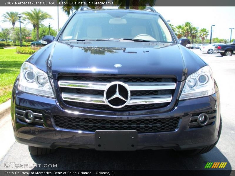 Capri Blue Metallic / Macadamia 2007 Mercedes-Benz GL 450