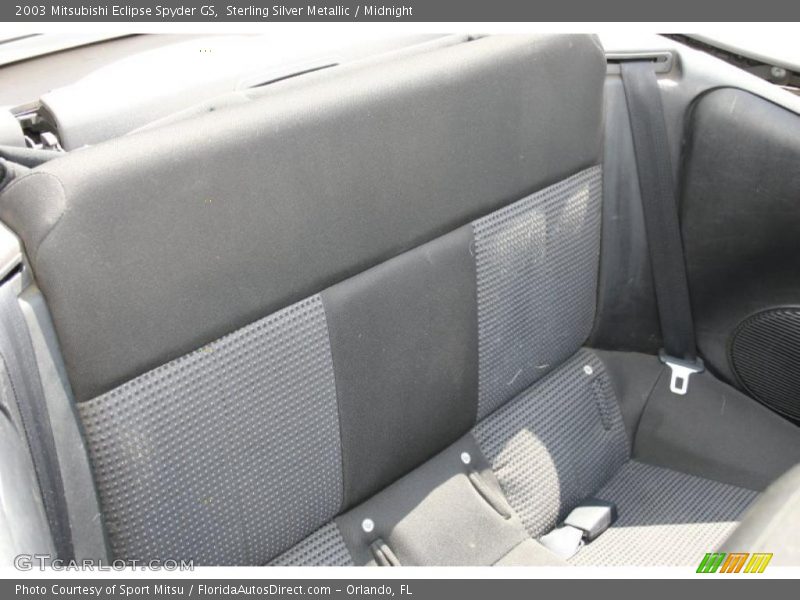 Sterling Silver Metallic / Midnight 2003 Mitsubishi Eclipse Spyder GS