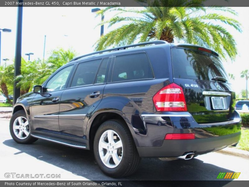 Capri Blue Metallic / Macadamia 2007 Mercedes-Benz GL 450