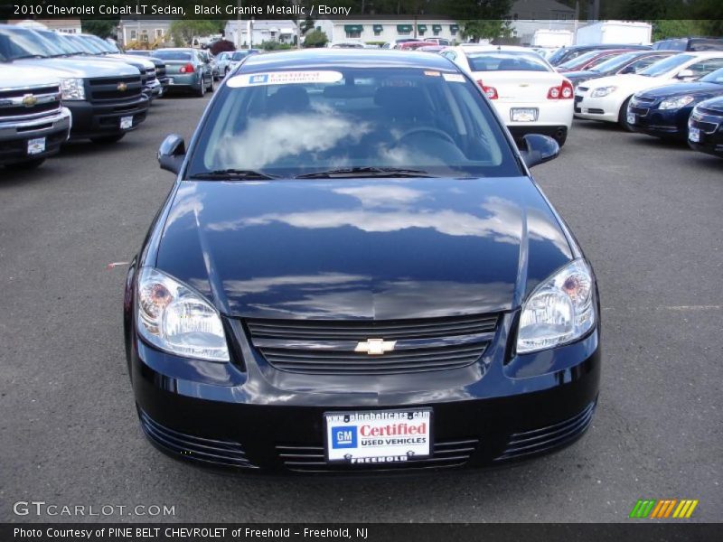 Black Granite Metallic / Ebony 2010 Chevrolet Cobalt LT Sedan
