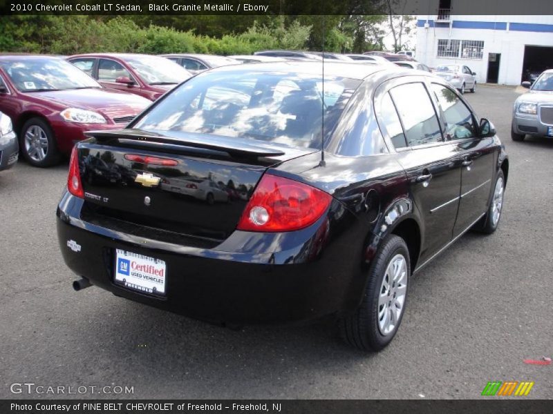 Black Granite Metallic / Ebony 2010 Chevrolet Cobalt LT Sedan