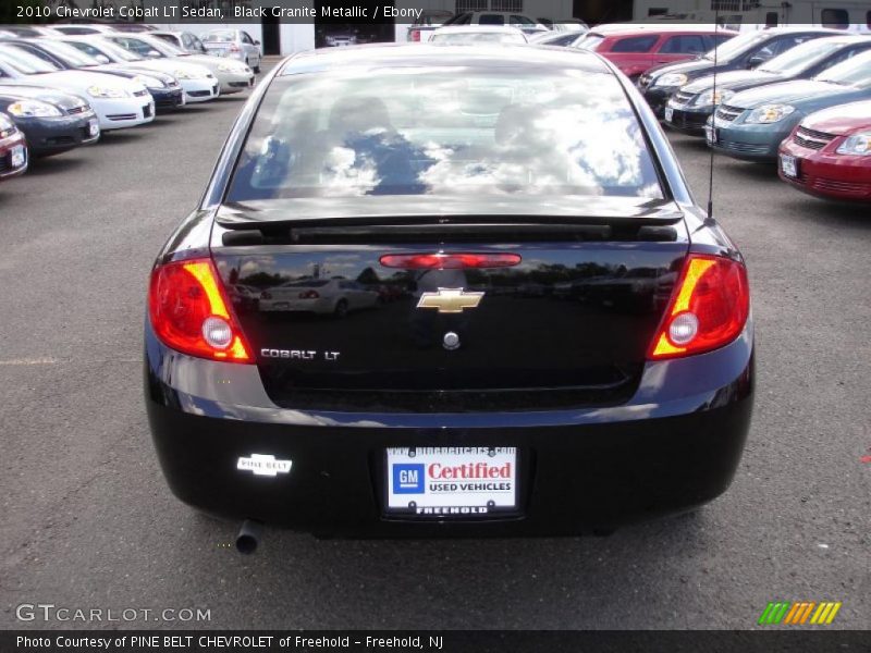 Black Granite Metallic / Ebony 2010 Chevrolet Cobalt LT Sedan