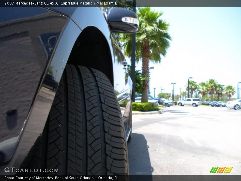 Capri Blue Metallic / Macadamia 2007 Mercedes-Benz GL 450