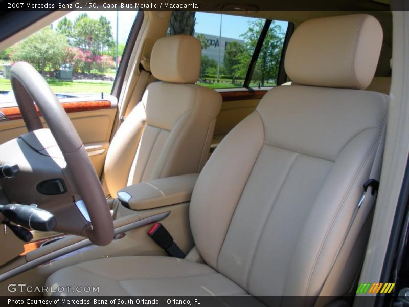 Capri Blue Metallic / Macadamia 2007 Mercedes-Benz GL 450