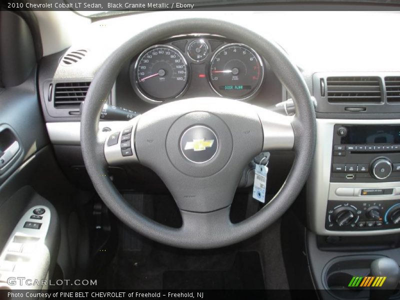 Black Granite Metallic / Ebony 2010 Chevrolet Cobalt LT Sedan