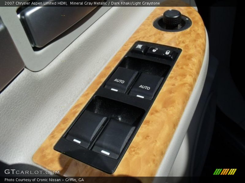 Mineral Gray Metallic / Dark Khaki/Light Graystone 2007 Chrysler Aspen Limited HEMI
