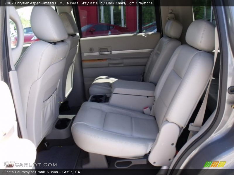 Mineral Gray Metallic / Dark Khaki/Light Graystone 2007 Chrysler Aspen Limited HEMI