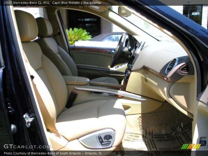 Capri Blue Metallic / Macadamia 2007 Mercedes-Benz GL 450
