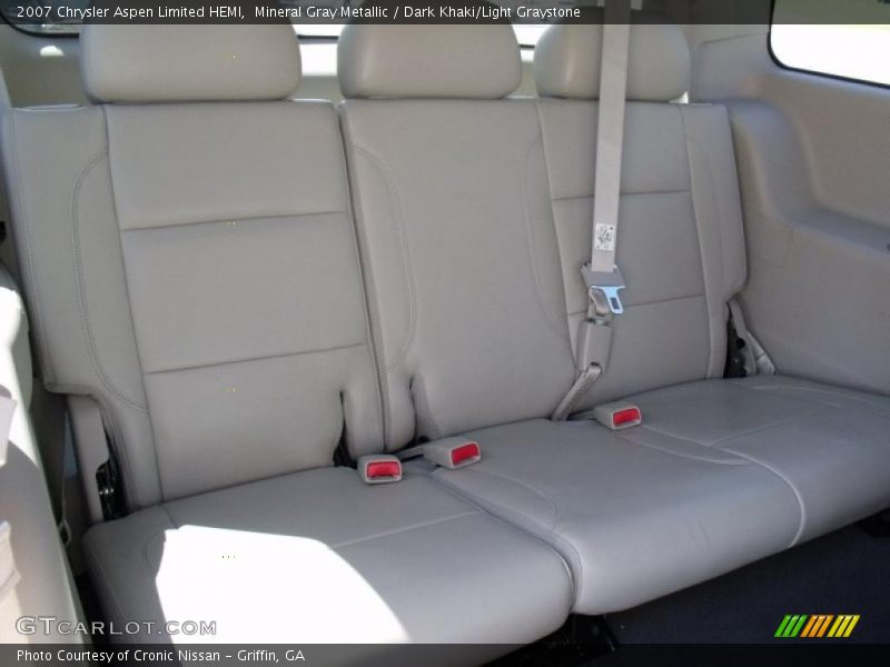 Mineral Gray Metallic / Dark Khaki/Light Graystone 2007 Chrysler Aspen Limited HEMI