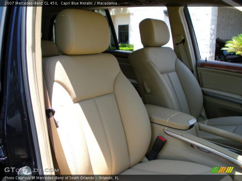 Capri Blue Metallic / Macadamia 2007 Mercedes-Benz GL 450