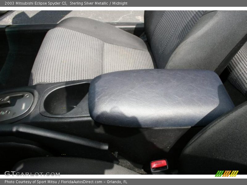 Sterling Silver Metallic / Midnight 2003 Mitsubishi Eclipse Spyder GS