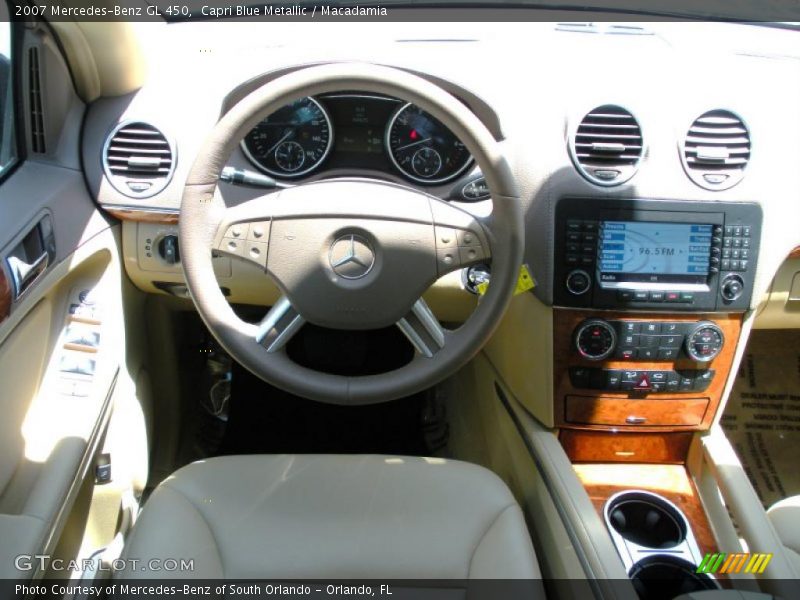 Capri Blue Metallic / Macadamia 2007 Mercedes-Benz GL 450