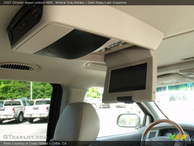 Mineral Gray Metallic / Dark Khaki/Light Graystone 2007 Chrysler Aspen Limited HEMI