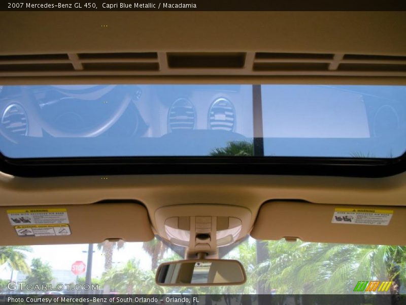 Capri Blue Metallic / Macadamia 2007 Mercedes-Benz GL 450