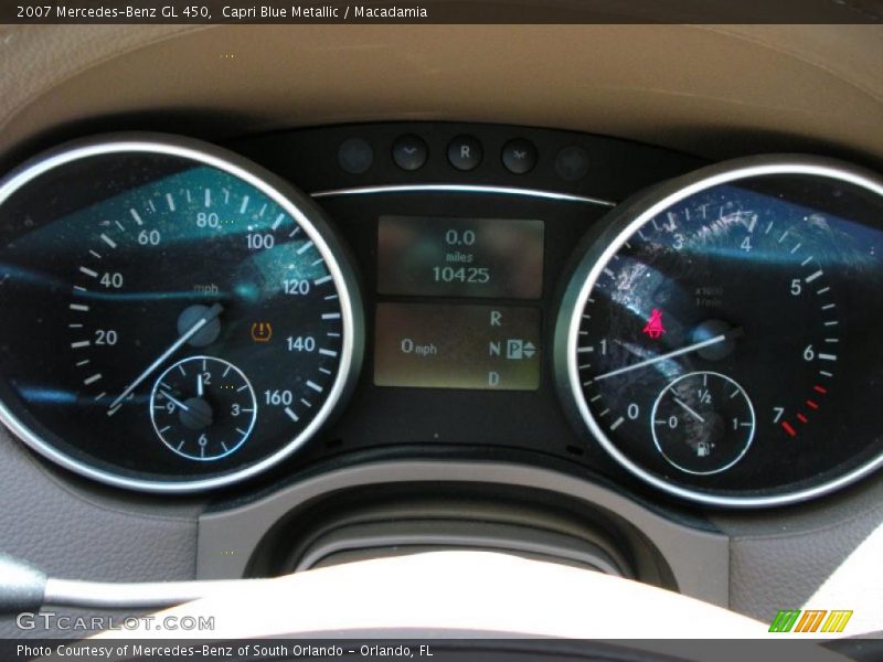 Capri Blue Metallic / Macadamia 2007 Mercedes-Benz GL 450