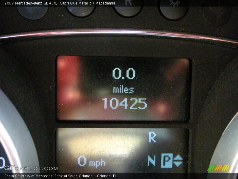 Capri Blue Metallic / Macadamia 2007 Mercedes-Benz GL 450