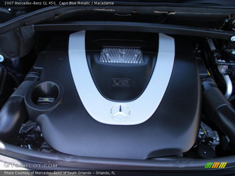 Capri Blue Metallic / Macadamia 2007 Mercedes-Benz GL 450