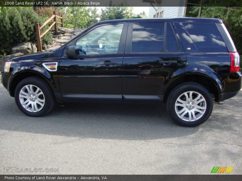 Narvik Black / Alpaca Beige 2008 Land Rover LR2 SE