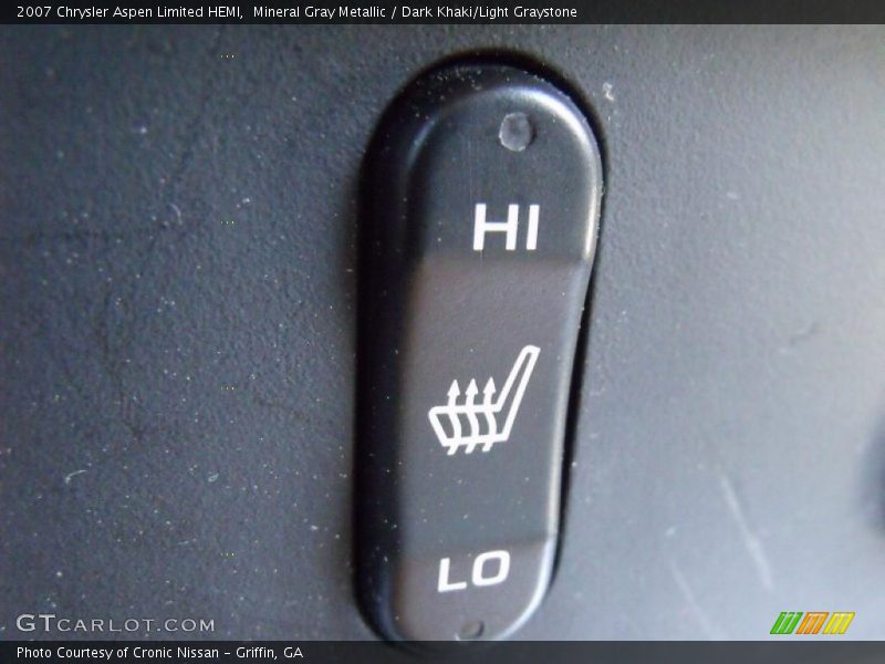 Mineral Gray Metallic / Dark Khaki/Light Graystone 2007 Chrysler Aspen Limited HEMI