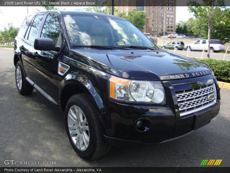 Narvik Black / Alpaca Beige 2008 Land Rover LR2 SE