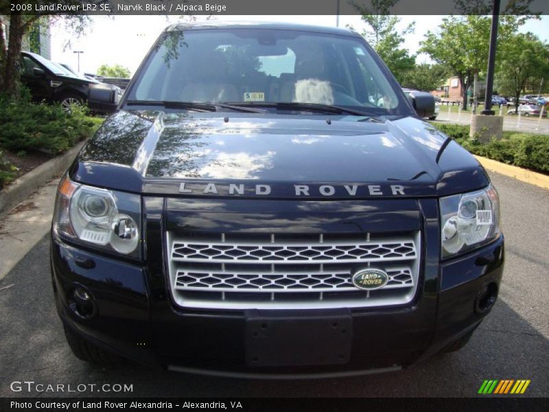 Narvik Black / Alpaca Beige 2008 Land Rover LR2 SE