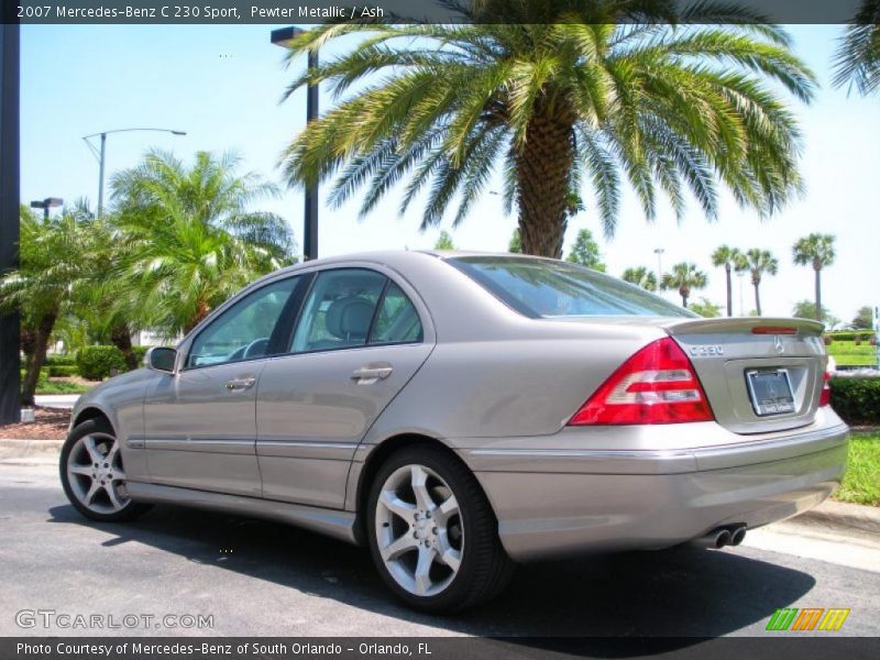 Pewter Metallic / Ash 2007 Mercedes-Benz C 230 Sport