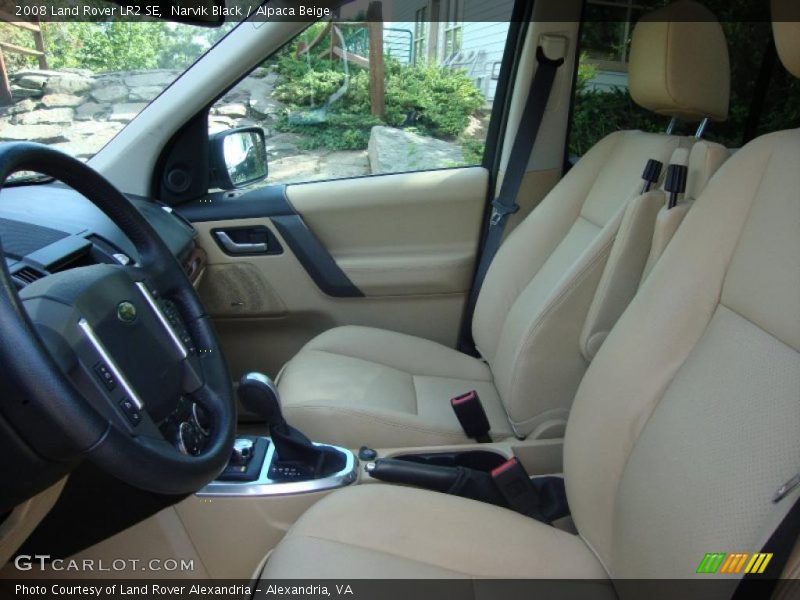 Narvik Black / Alpaca Beige 2008 Land Rover LR2 SE