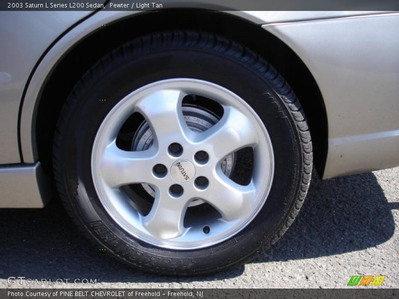 Pewter / Light Tan 2003 Saturn L Series L200 Sedan