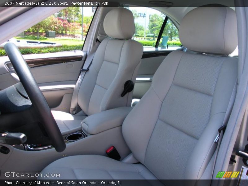 Pewter Metallic / Ash 2007 Mercedes-Benz C 230 Sport