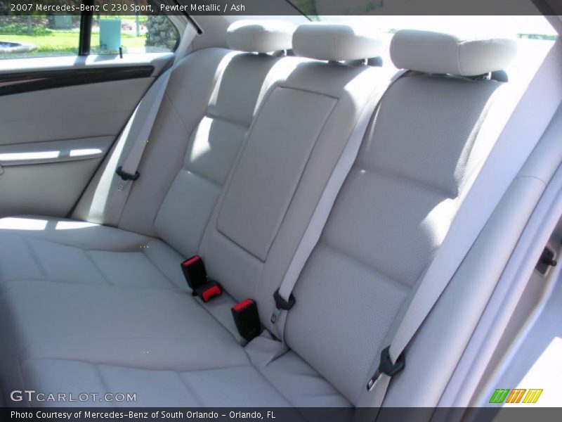 Pewter Metallic / Ash 2007 Mercedes-Benz C 230 Sport