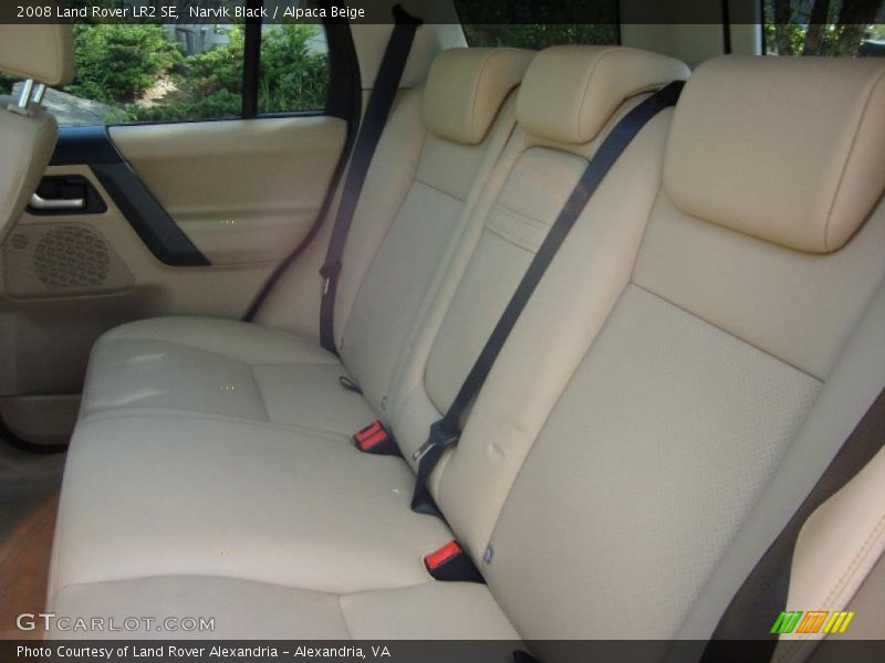 Narvik Black / Alpaca Beige 2008 Land Rover LR2 SE
