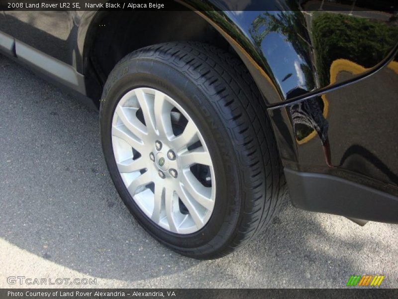 Narvik Black / Alpaca Beige 2008 Land Rover LR2 SE