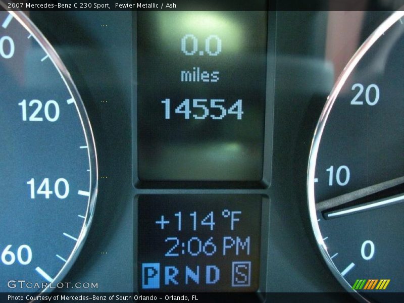 Pewter Metallic / Ash 2007 Mercedes-Benz C 230 Sport