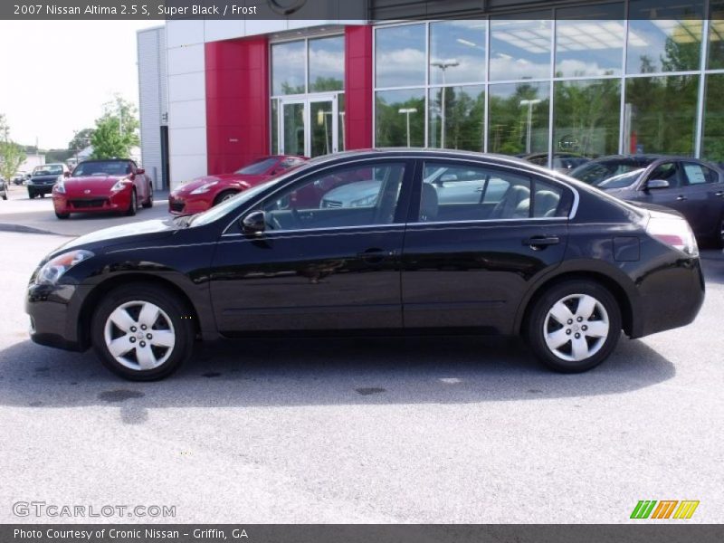 Super Black / Frost 2007 Nissan Altima 2.5 S