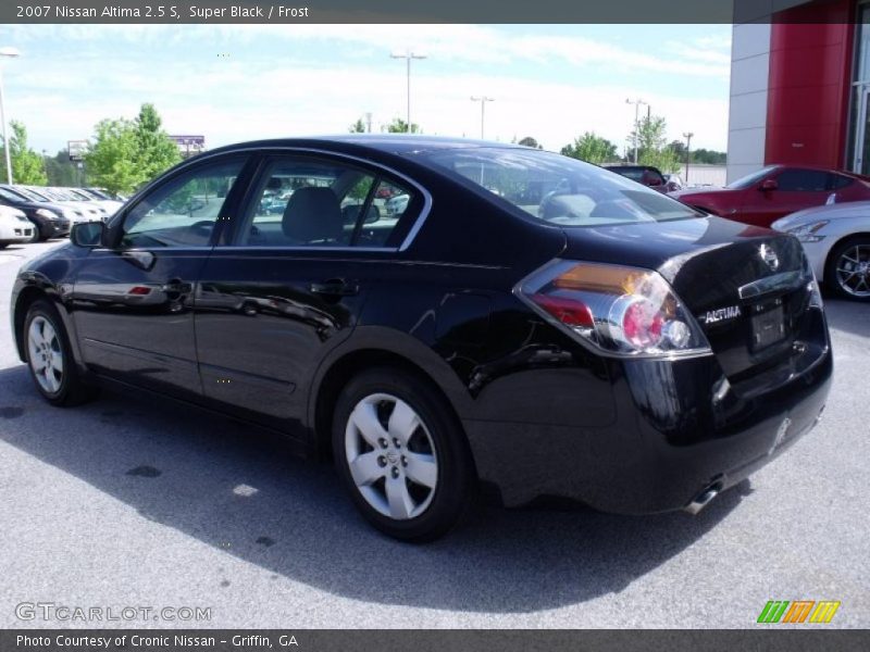 Super Black / Frost 2007 Nissan Altima 2.5 S