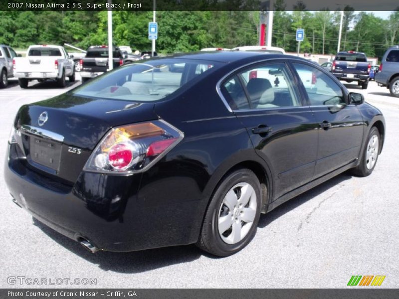 Super Black / Frost 2007 Nissan Altima 2.5 S