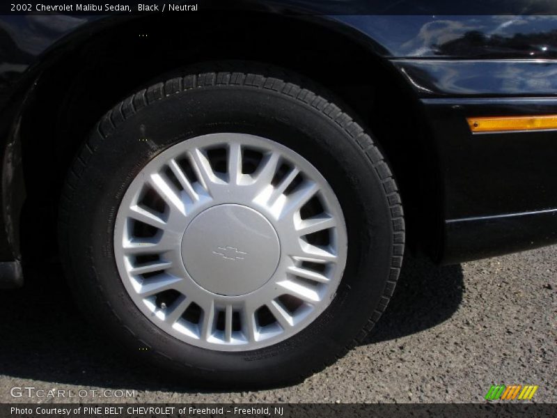 Black / Neutral 2002 Chevrolet Malibu Sedan