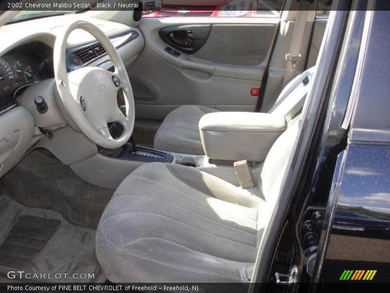 Black / Neutral 2002 Chevrolet Malibu Sedan