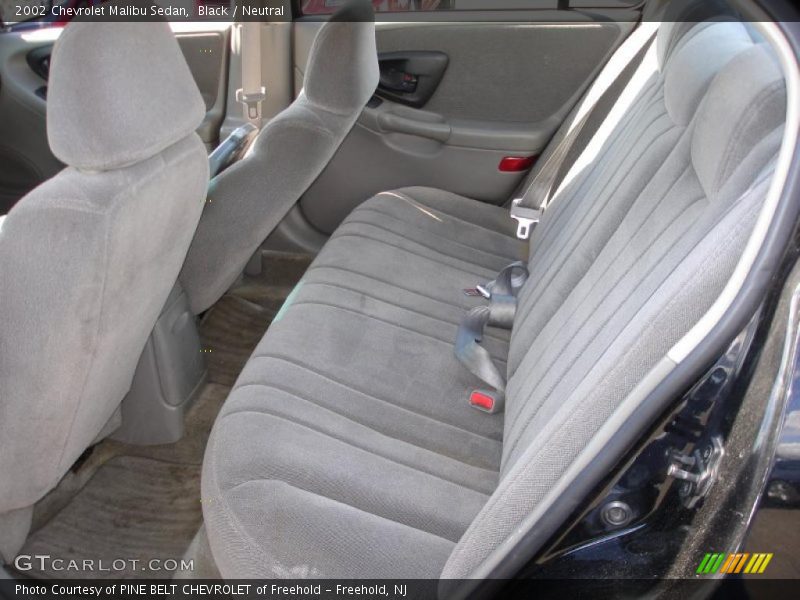 Black / Neutral 2002 Chevrolet Malibu Sedan