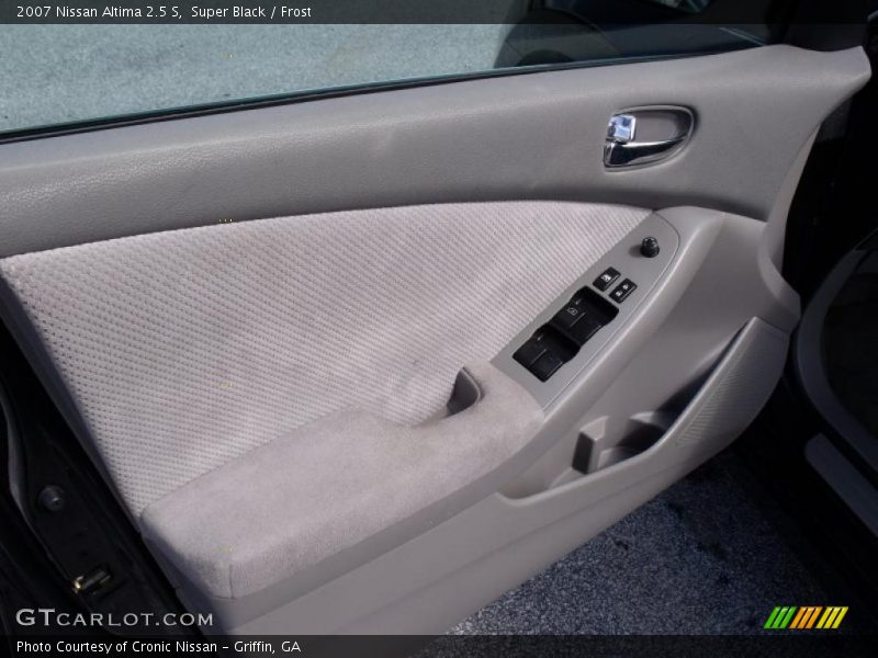 Super Black / Frost 2007 Nissan Altima 2.5 S