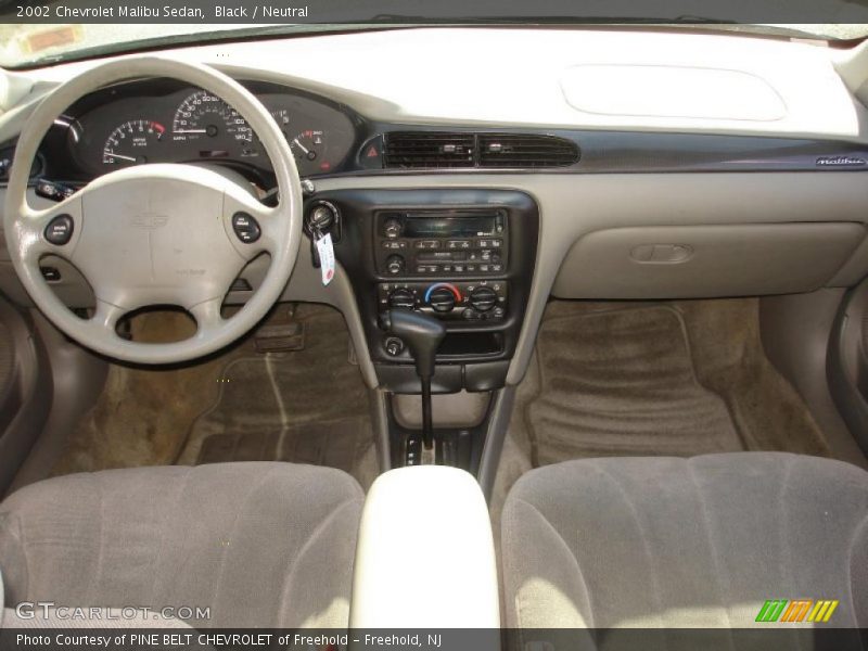 Black / Neutral 2002 Chevrolet Malibu Sedan