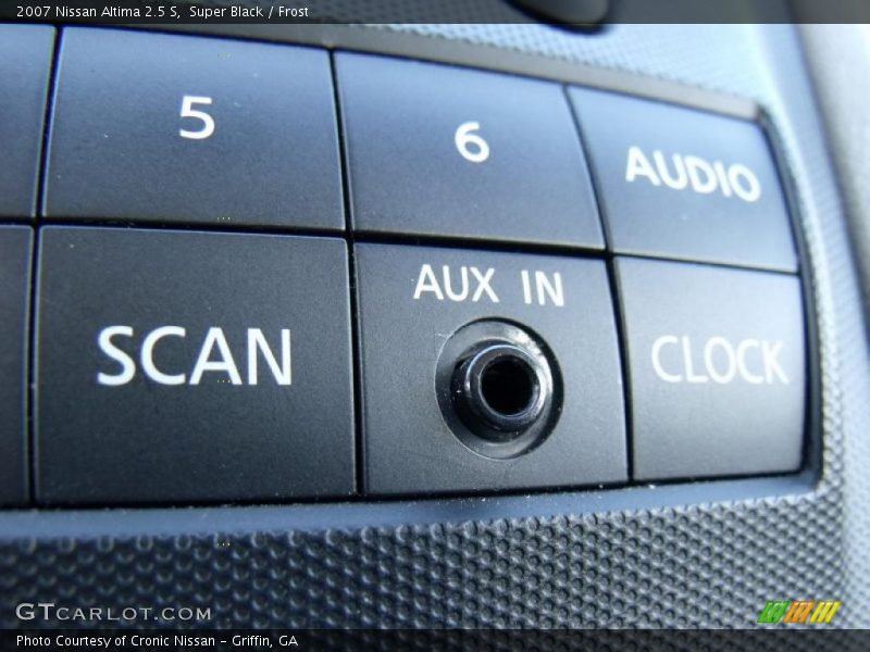 Super Black / Frost 2007 Nissan Altima 2.5 S
